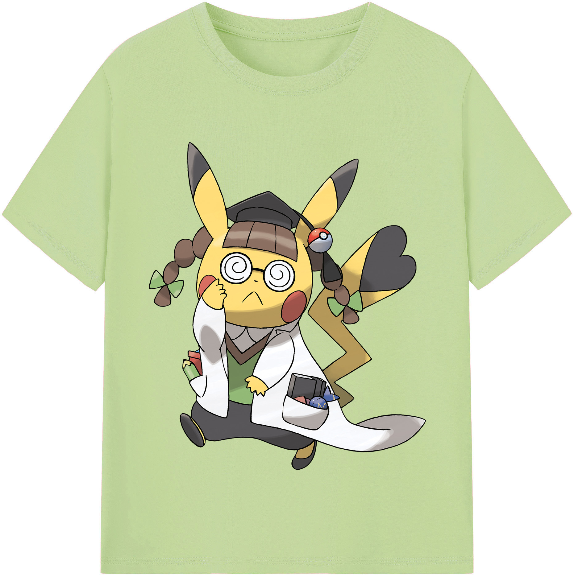 （画像用） ポケットモンスター Pokémon 綿100％半袖Tシャツ（フロントプリント）